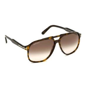 TOM FORD RAOUL SUNGLASSES in 52K Dark Havana  brown gradient lenses